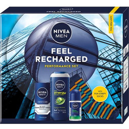 Nivea Men Feel Recharged Zestaw kosmetyków dla mężczyzn