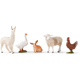 schleich FARM WORLD Zestaw zwierząt z farmy 77536