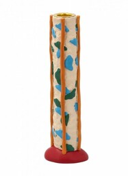 Villa Denmark STYLES Kolorowy Świecznik 21 cm Niebiesko