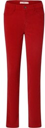 BRAX Spodnie Kobiety Bawełna czerwony jednolity