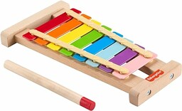 Fisher-Price Drewniane cymbałki ksylofon Drewniana zabawka muzyczna