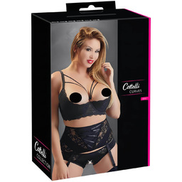 Cottelli Plus Size - biustonosz unoszący piersi