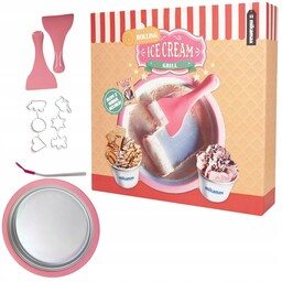 Maszyna do Lodów Tajskich Ice Cream Grill Zestaw