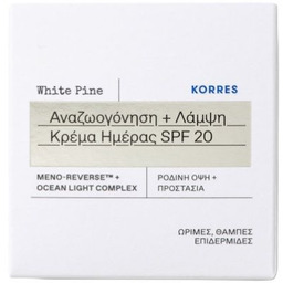 KORRES White Pine Luminous Awakening Moisturizer SPF20 krem