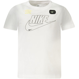 KOSZULKA NIKE Z KRÓTKIM RĘKAWEM DLA DZIECI, BIAŁA