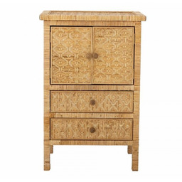 Bloomingville LORRIS Komoda Rattanowa 67 cm
