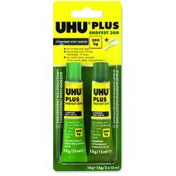 Klej Dwuskładnikowy Epoksydowy Endfest 300 Uhu Plus 33g