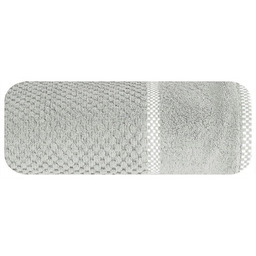 Eurofirany Ręcznik Caleb 70x140 srebrny 540g/m2