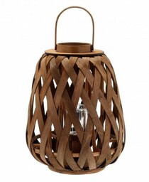 Villa Collection ARISTO Lampion 43 cm Brązowy