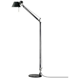 Artemide - Tolomeo Reading Lampa Podłogowa Czarna