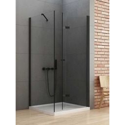 New Trendy New Soleo Black kabina prostokątna drzwi