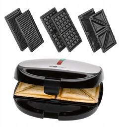 Opiekacz Toster Grill Gofrownica 3W1 Clatronic St