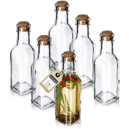 Butelka Arome z korkiem na płynne przyprawy 175