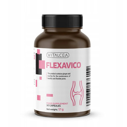 Flexavico : Imbir Lekarski Róża Glukozamina Kolagen Hialuronowy