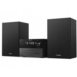Wieża Philips TAM3505M2/12 Czarna, Odtw.CD, Bt, Tuner Dab+,