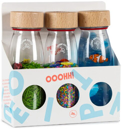 Petit Boum, Zestaw 3 Butelek obserwacyjnych - EKO