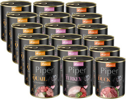DOLINA NOTECI Piper dla psa Mix Smaków 18x800g