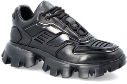 Designerskie sneakersy męskie - JOHN DOUBARE QA758T-45L-A1256 CZARNE