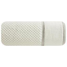 Eurofirany Ręcznik Caleb 50x90 kremowy 540g/m2