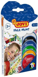 Farby do malowania twarzy 6 kolorów JOVI