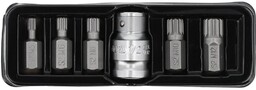 Yato Końcówki wkrętakowe spline, kpl. 6 szt. YT-0414