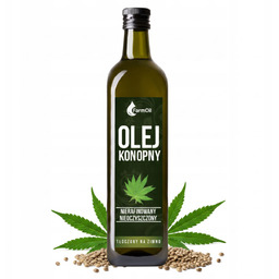 Olej konopny tłoczony na zimno 500 ml