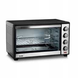 Piekarnik Elektryczny 60L Termoobieg Rożno Grill Wolnostojący Mini