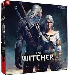 CENEGA Puzzle Wiedźmin The Witcher Geralt & Ciri