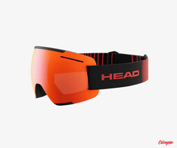 Head Gogle narciarskie F-LYT red/black