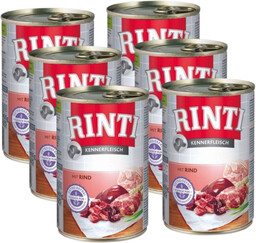 Rinti Kennerfleisch Rind karma mokra dla psa -