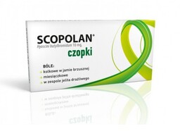 Scopolan 10 mg - 6 czopków