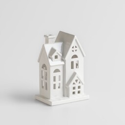 Świecznik Hausi z motywem domku