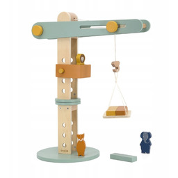 Trixie Drewniany dźwig budowlany Baby