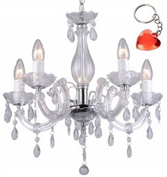 Lampa Wisząca Magnolia Zuma Line Stylowa Klasyczna