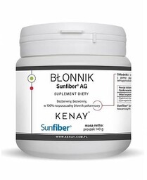 Kenay Sunfiber Błonnik pokarmowy rozpuszczalny, 140 g