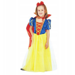 Strój Śnieżki Królewna Śnieżka Sukienka 110