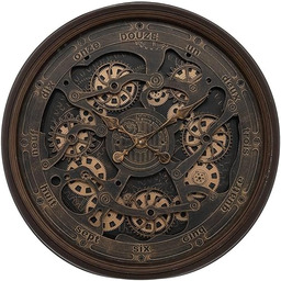 Zegar Alban - Szkło - D76 cm -