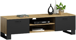 Elior Loftowa szafka RTV 120 cm dąb artisan