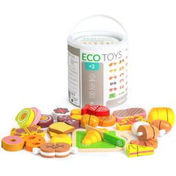 Ecotoys, zabawka edukacyjna Produkty do krojenia