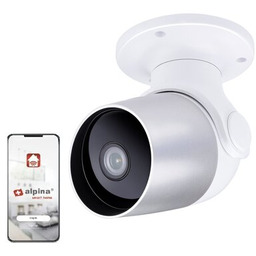 ALPINA Kamera 6467 Zewnętrzna, Wi-Fi Zyskaj
