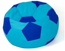 GO GIFT Pufa worek Piłka 6 L Niebiesko-chabrowy