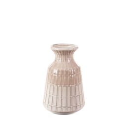 Eurofirany Wazon dekoracyjny 15x22 Edna kremowy