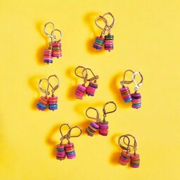 Pakamera Kolczyki : SUMMER collection: masa perłowa :