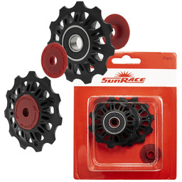 Sunrace Kółka przerzutki SP856 11T (para)