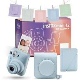 FUJIFILM Aparat Instax Mini 12 Niebieski Pokrowiec +