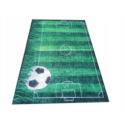 Dywan Puffy Boisko Uefa Piłka 80X150 cm Boisko