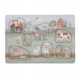 Little Dutch: puzzle dźwiękowe Little Farm