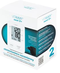 Vitammy Next 2+, automatyczny ciśnieniomierz naramienny z zasilaczem