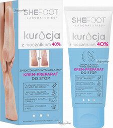 SHEFOOT - Kuracja z mocznikiem 40% - Zmiękczająco-wygładzający