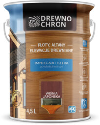Impregnat EXTRA powłokotwórczy wiśnia japońska 4,5 l
